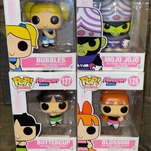 Funko pop bundle of 4 power puff girls